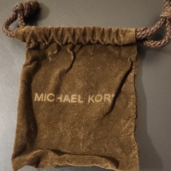 Michael Kors Rose Gold Two-Tone Crystal Earrings - Picture 5 of 7